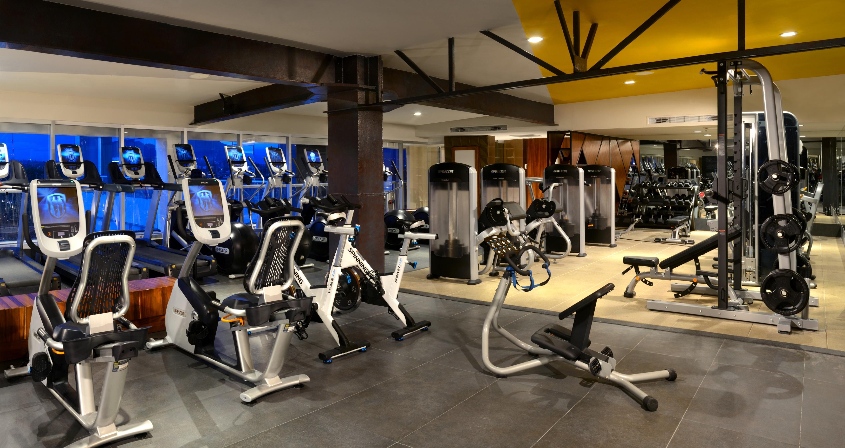 Hard Rock Hotel Guadalajara Zapopan Exterior foto A gym in a hotel